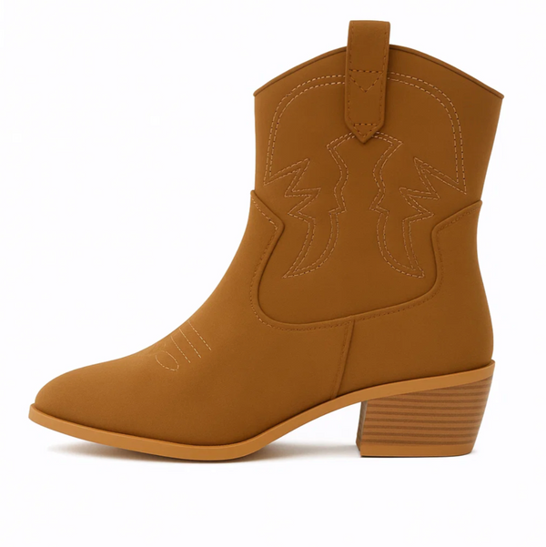 Dallas suède cowboylaarzen