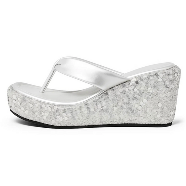 Glitter sandalen