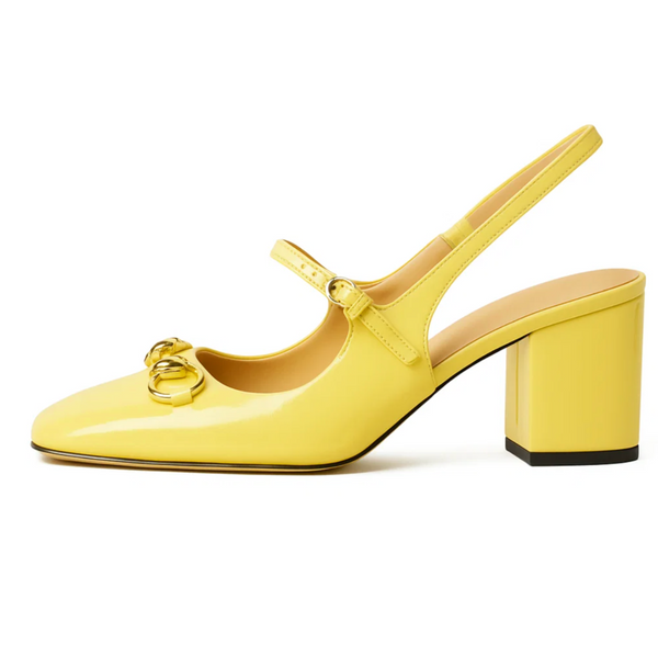 Novara | Bit Sling Heels