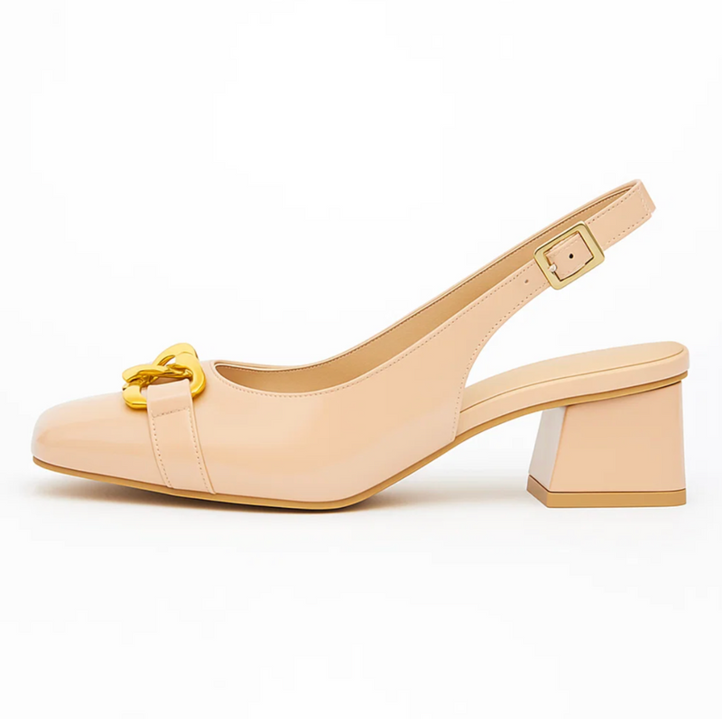 Novara | Chain Slingbacks