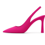 Elegant Curve OrthoLuxe Slingback Pumps