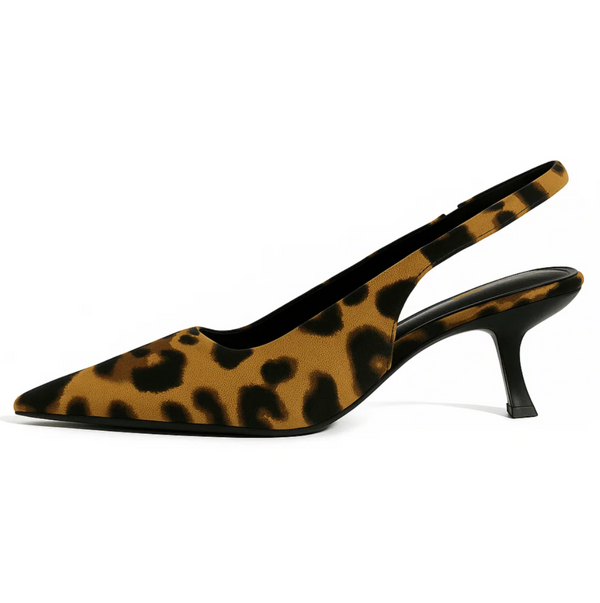 Roaria | Elegant Panthera Slingback